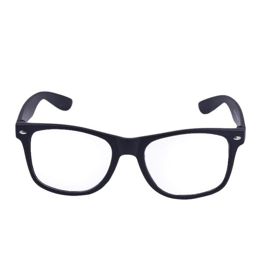 Unisex Clear Black Wayfair Sunglass