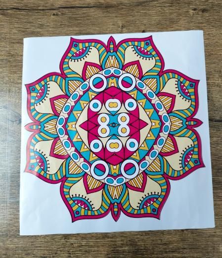 Diwali Rangoli Stickers Mandala